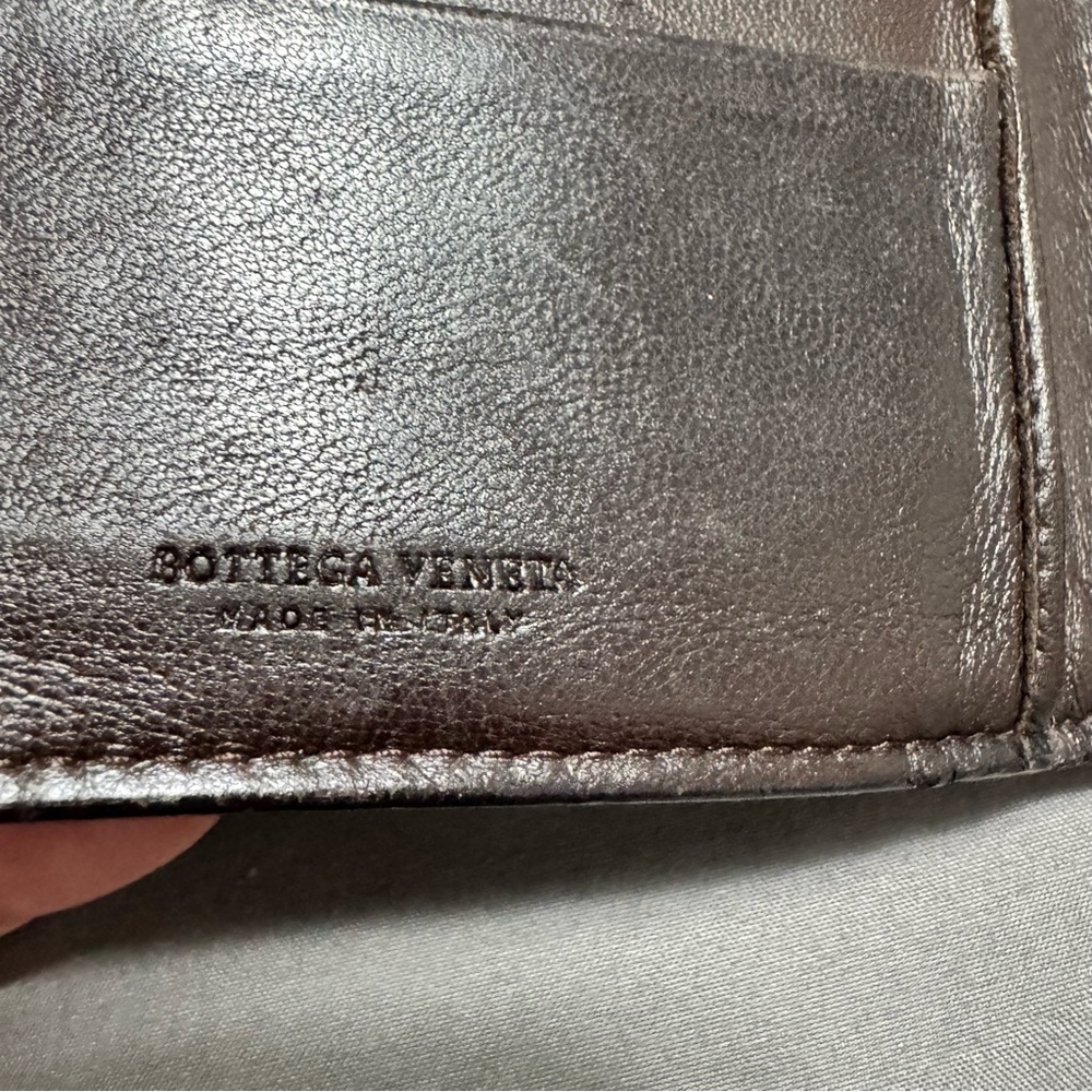 Bottega Veneta Intrecciato leather wallet